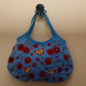 Blue Jpa-Nima Mesh Shoulder Sak Bag